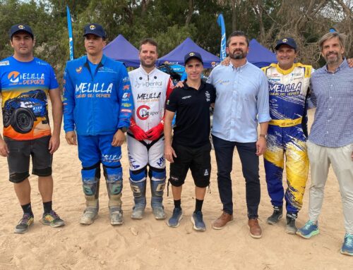 La Consejería de Deporte despide a los equipos melillenses que participarán en el Rally de Marruecos y el Dakar 2026
