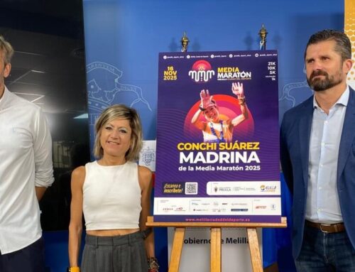 Conchi Suárez, madrina de la XIII Media Maratón “Melilla, Ciudad del Deporte”