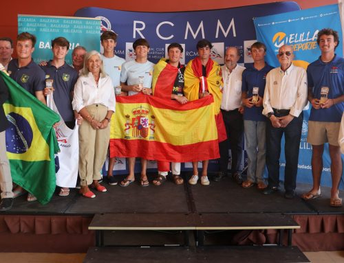 Melilla clausura el Mundial Júnior de Snipe con el triunfo de los almerienses Juan José Fernández y Álvaro Rodríguez